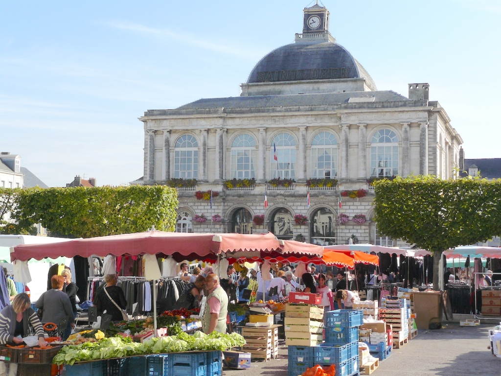 markt van Saint-Omer