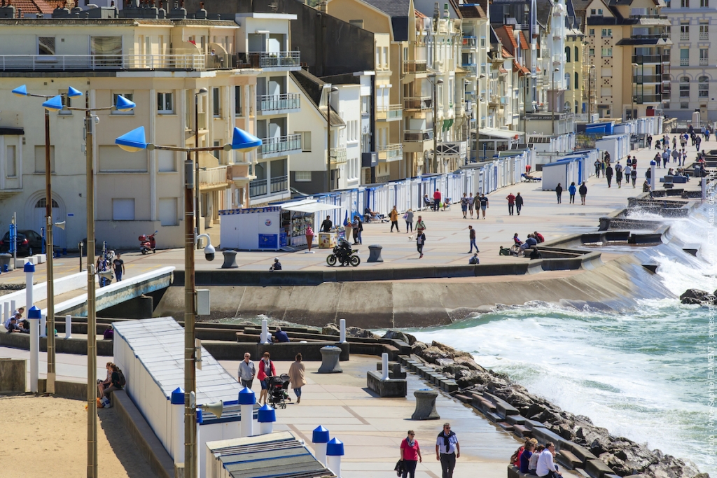 Wimereux promenade digue